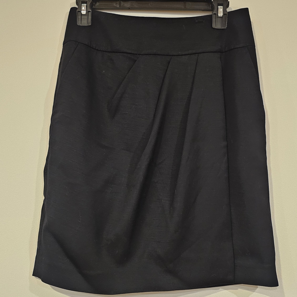 Banana Republic Elegant Black Pencil Skirt
